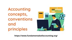 accounting concepts and conventions