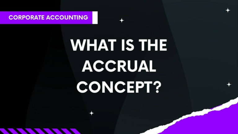 accrual concept - Fundamentals of Accounting