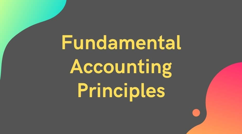 fundamental accounting principles