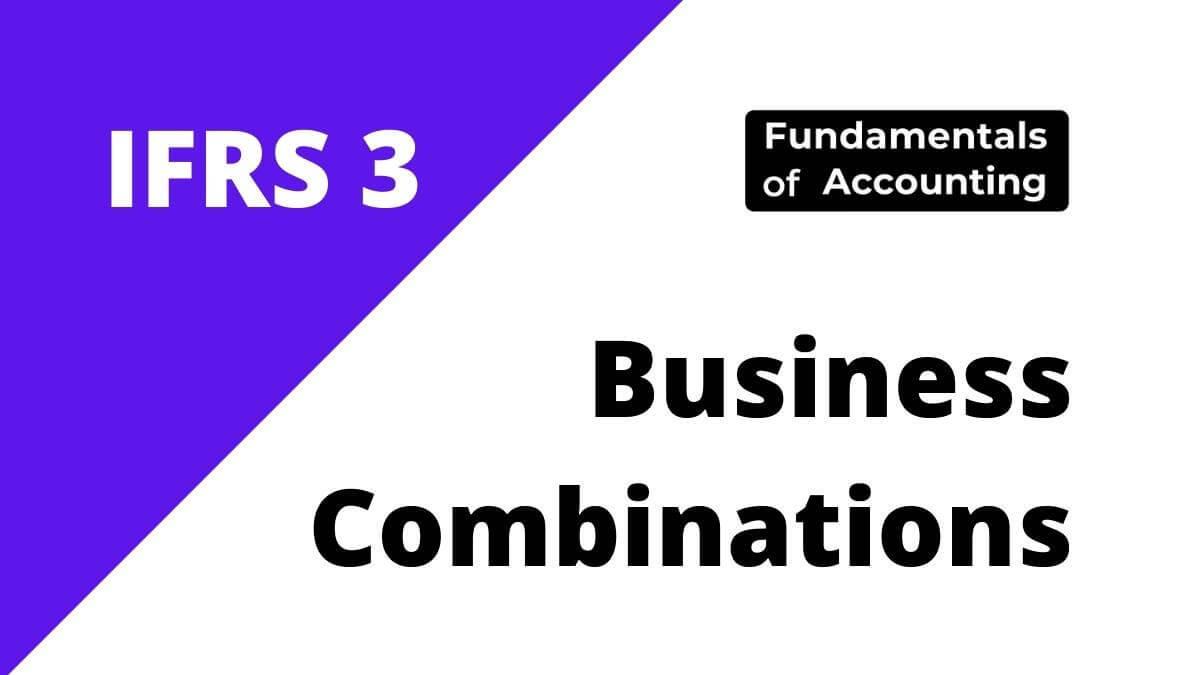IFRS 3 business combinations