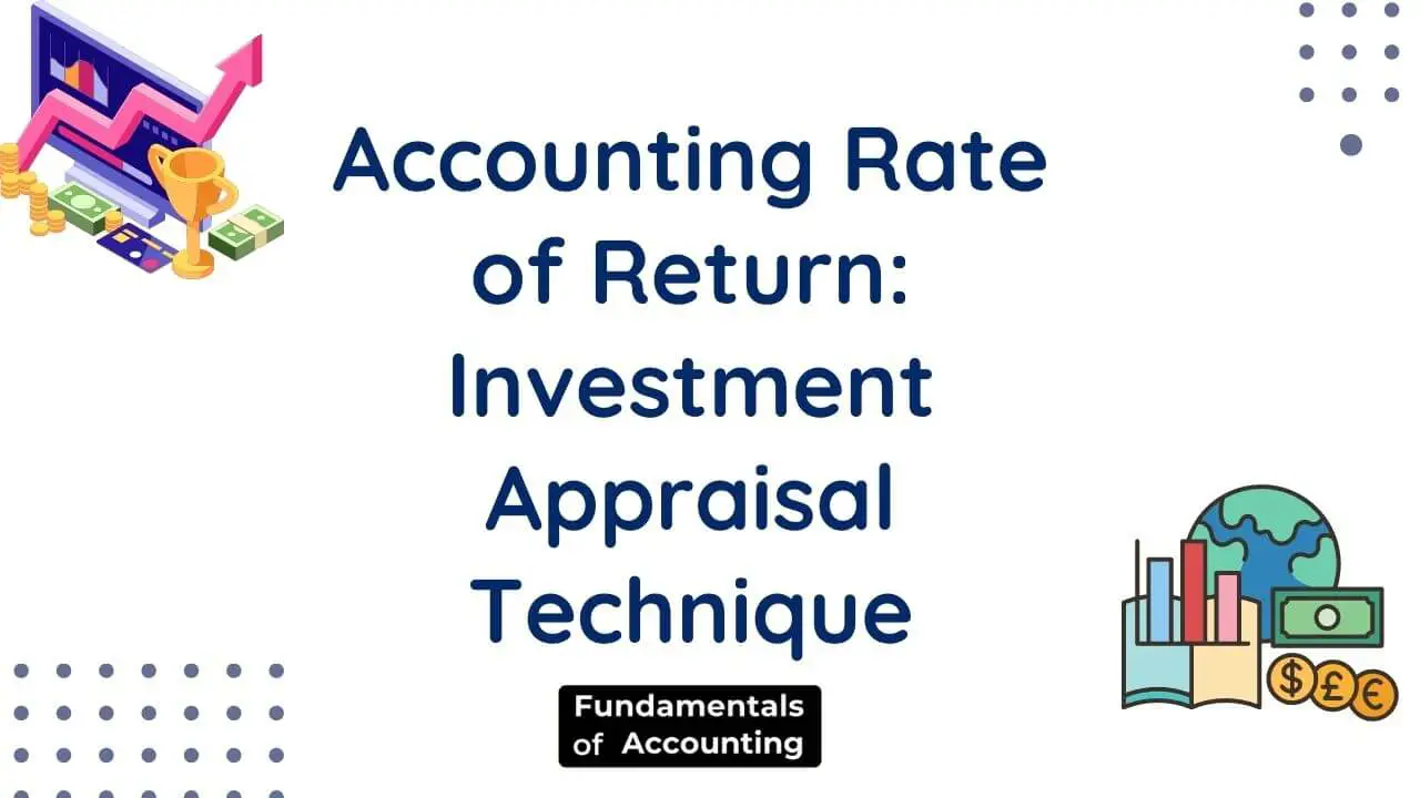 accounting rate of return