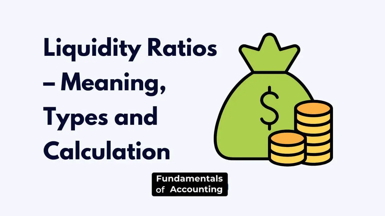 liquidity ratios