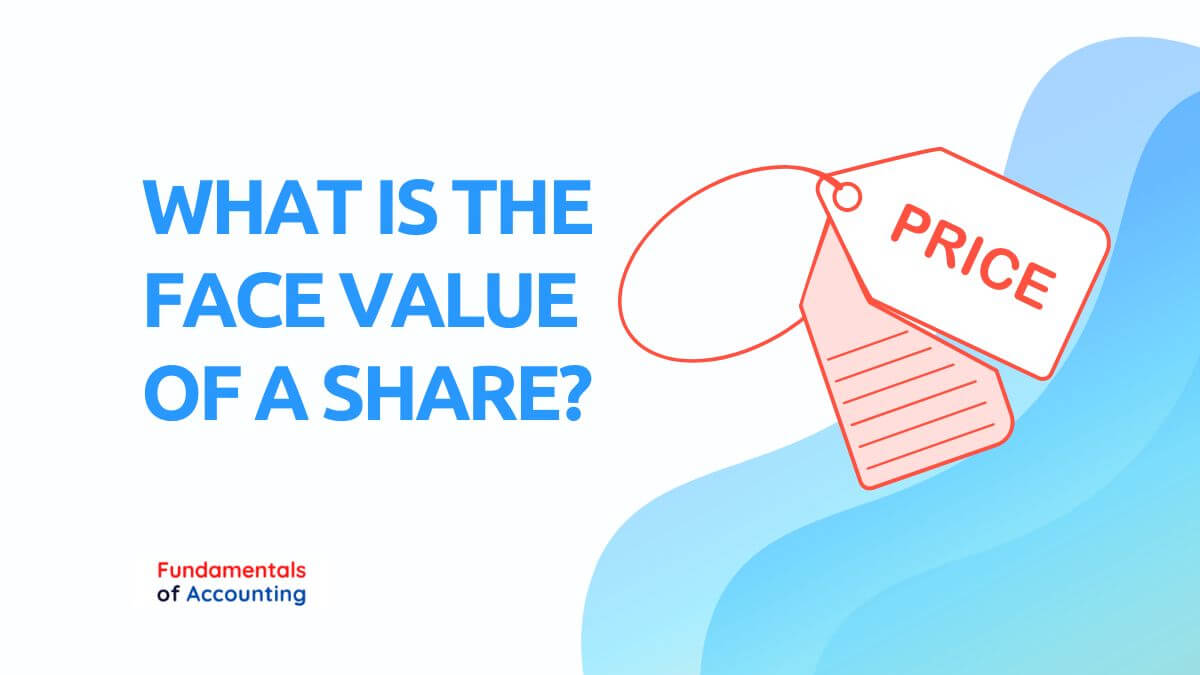 face value of a share