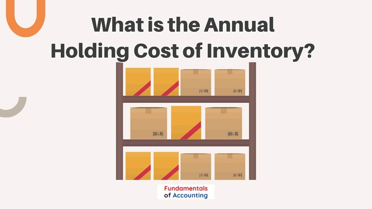 inventory holding cost