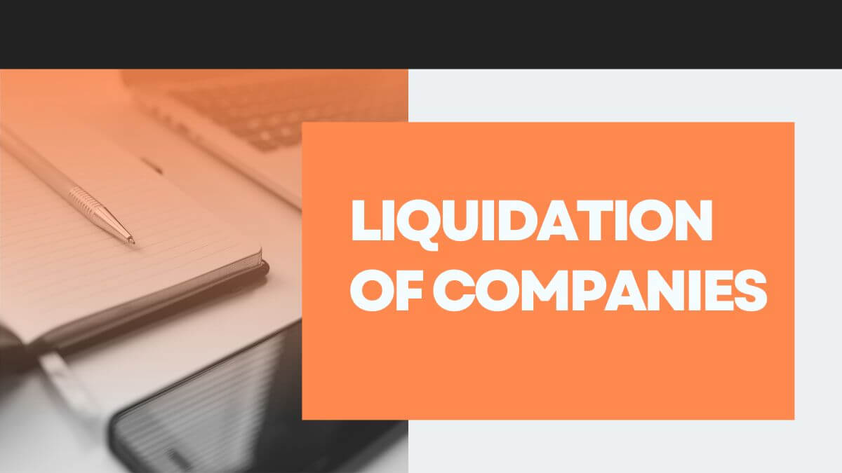 liquidation of companies