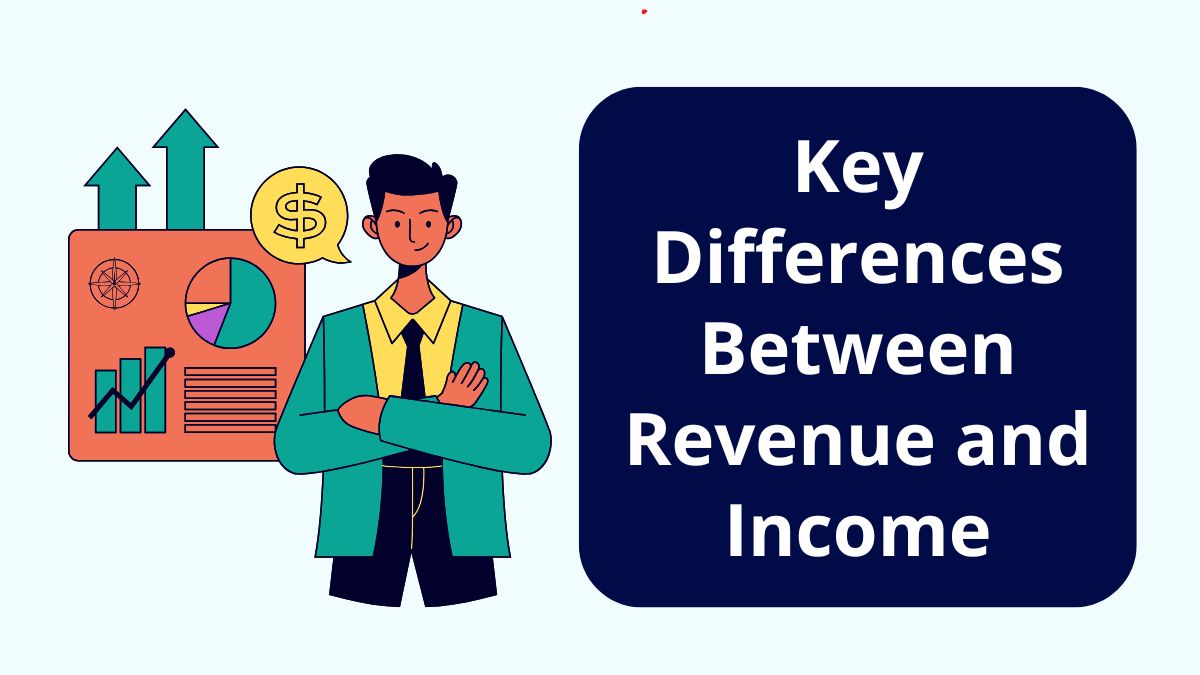 differences between revenue and income