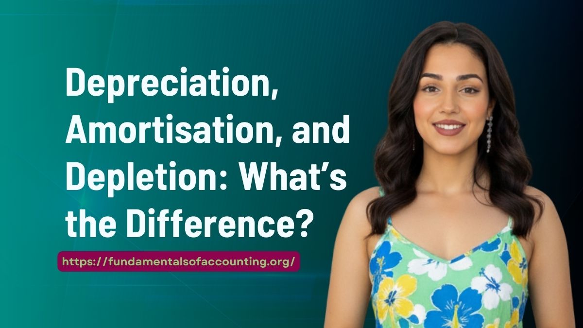 depreciation, amortisation and depletion