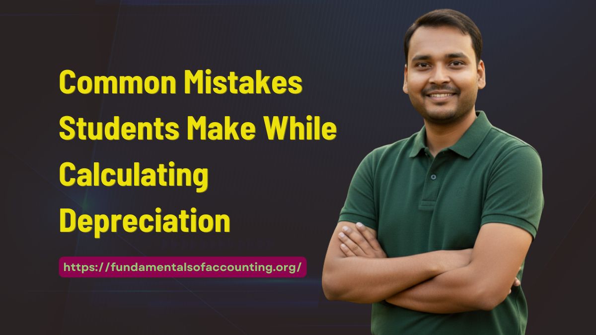 mistakes in calculating depreciation